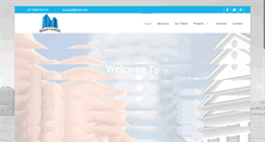 Desktop Screenshot of dhanushconsultant.com